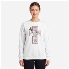 CHRISTMAS CROSS SWEATSHIRT